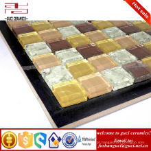 Fornecimento de fábrica de mosaico de porcelana mosaico de cristal telhas de vidro para piscina